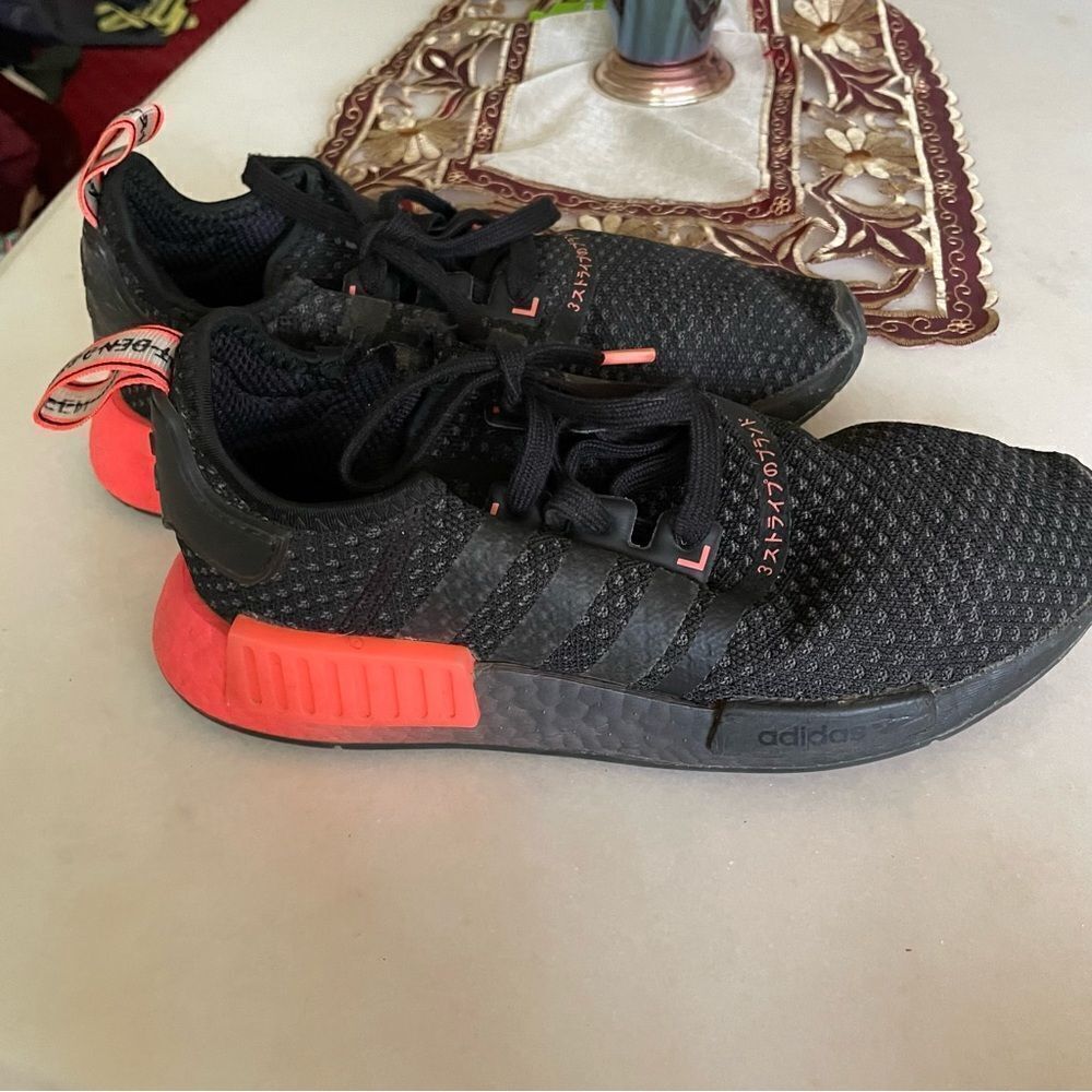 Adidas NMD_R1 'Solar Red'- Size 7 - Picture 2 of 8